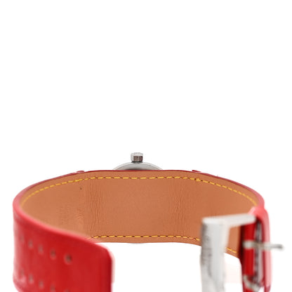 Louis Vuitton Stainless Steel Vernis 28mm Tambour Lovely Heart Quartz Watch 4 of 4