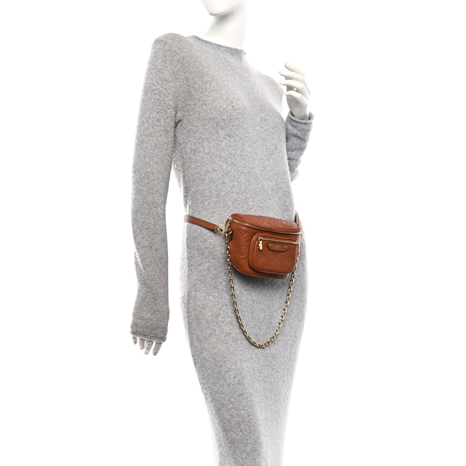 Louis Vuitton Empreinte Mini Bumbag Cognac 1823895 – FASHIONPHILE