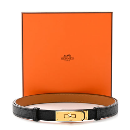 Hermes Epsom Kelly Belt Black 5 of 5