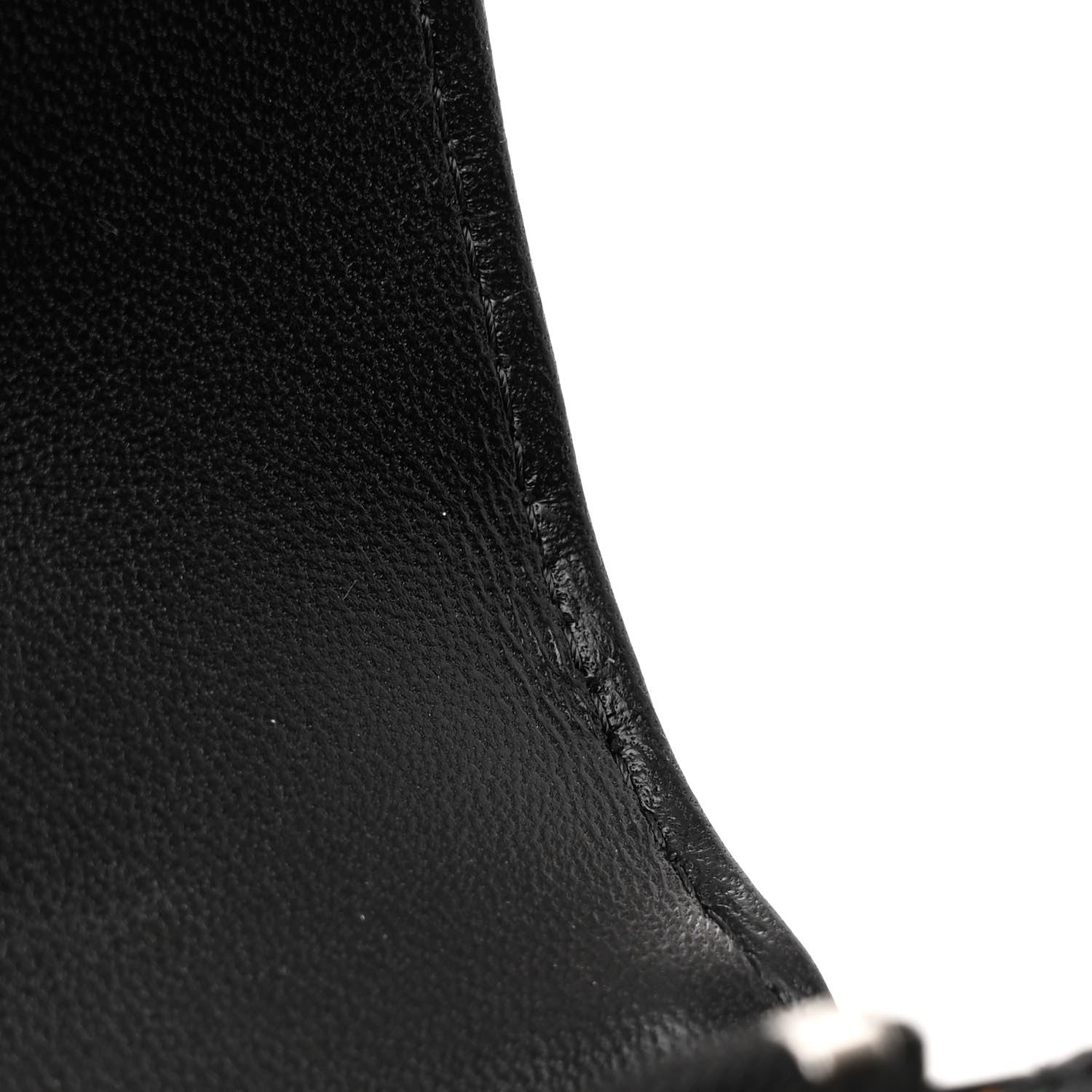 Chanel Lambskin Quilted Metal Top Handle Crossbody Flap Black 10 of 14