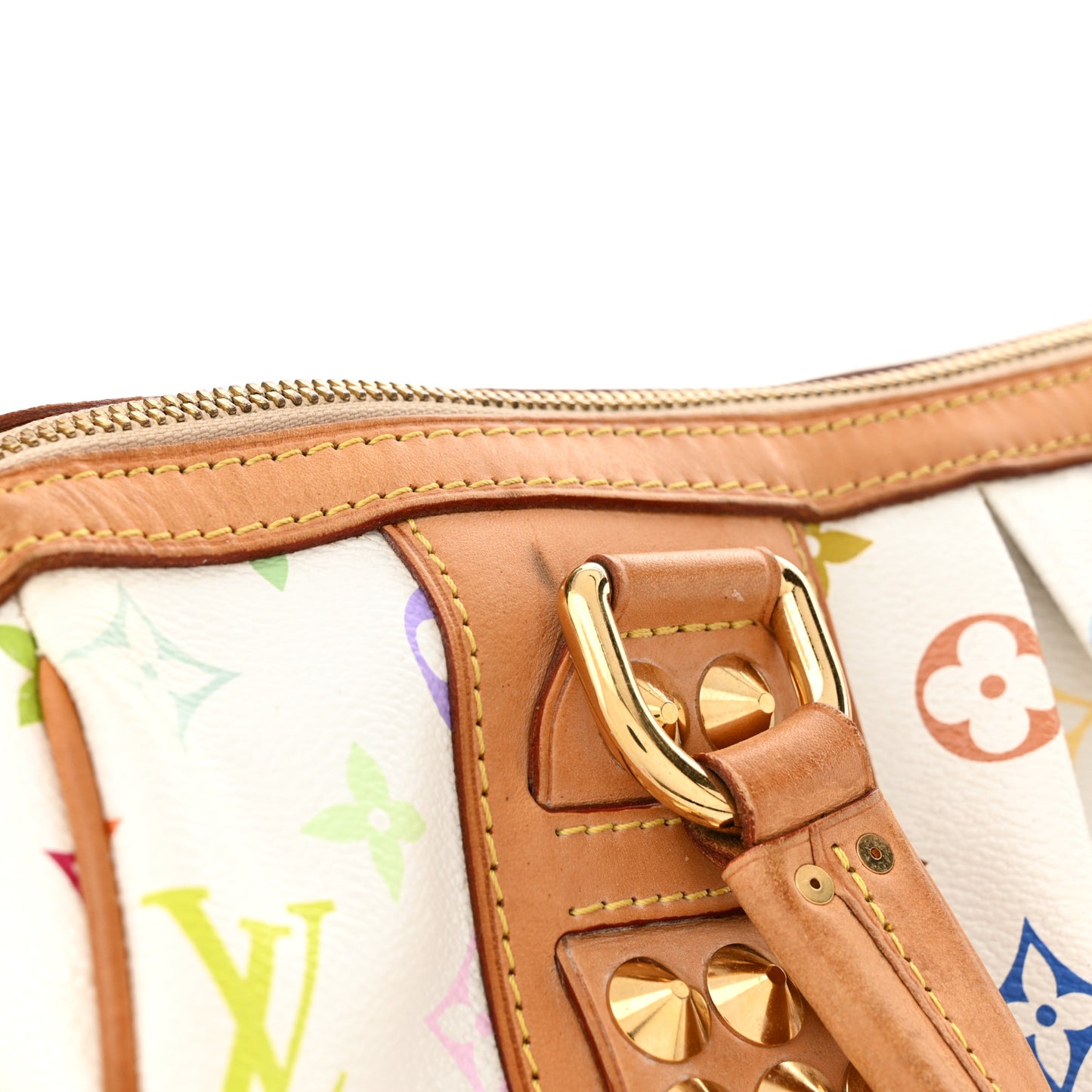 Monogram Multicolor Courtney MM White