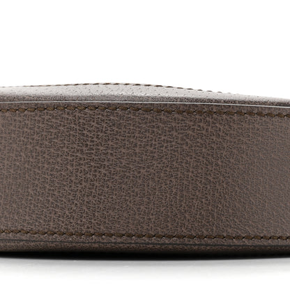 Gucci GG Supreme Monogram Web Mini Ophidia Round Shoulder Bag Brown 8 of 9