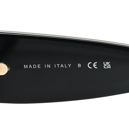 Chanel Acetate Rectangle Sunglasses 5435 Black 6 of 8