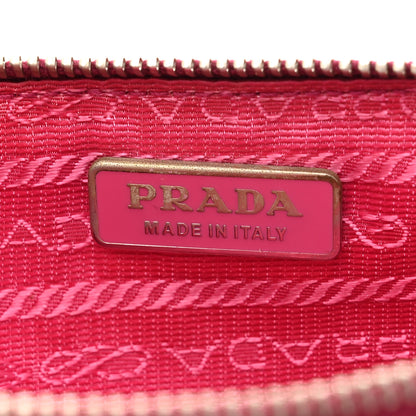 Prada Metallic Saffiano Lux Crossbody Bag Ametista 6 of 10