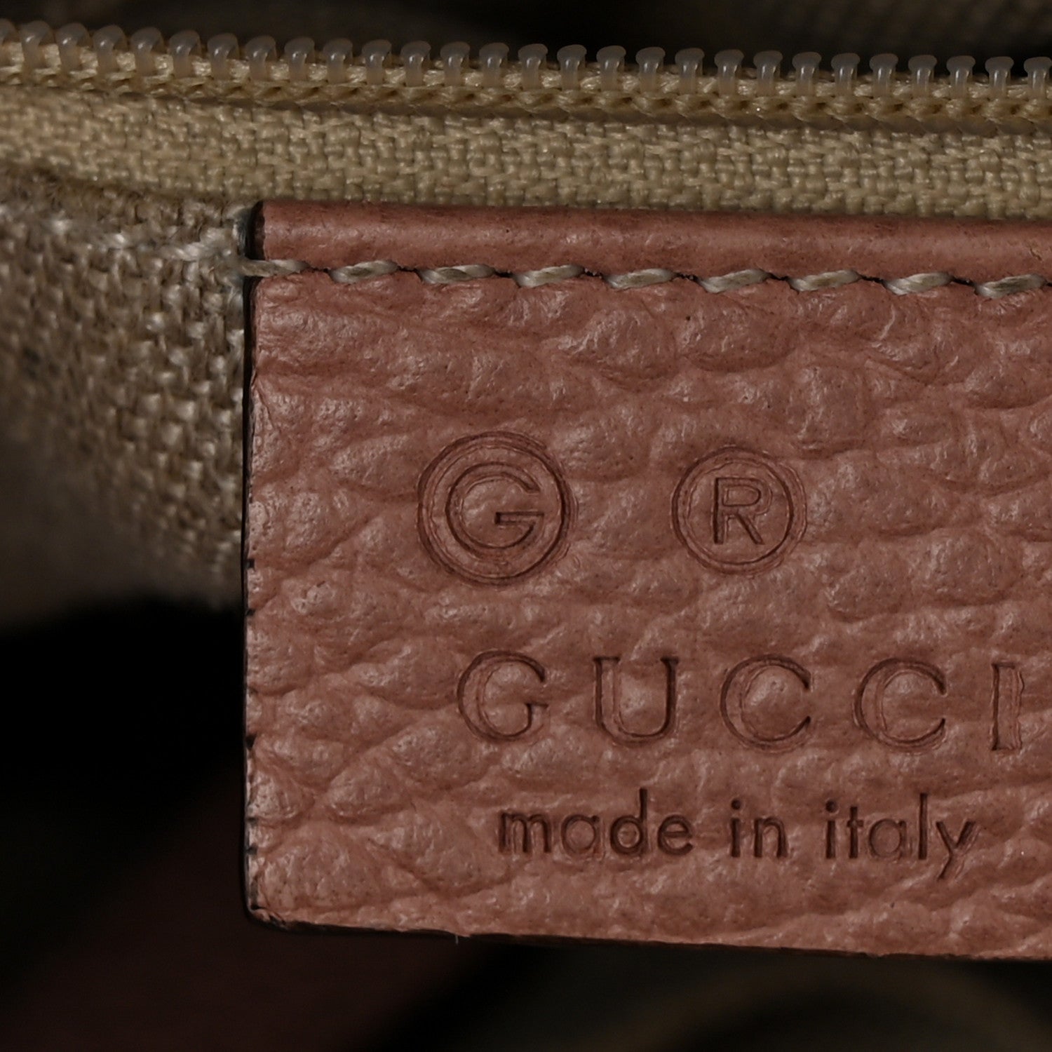 Gucci Monogram Small Bree Tote Beige Soft Pink 12 of 13