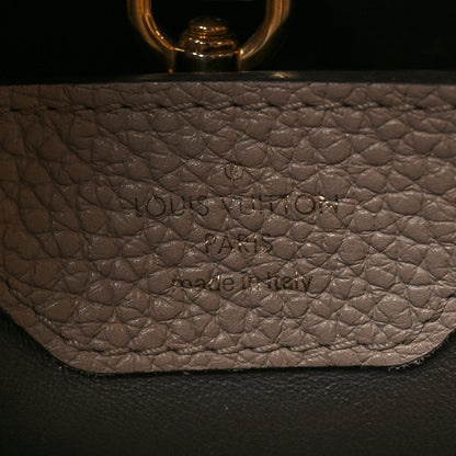Louis Vuitton Taurillon Capucines BB Galet 7 of 14