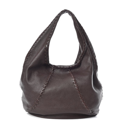 Bottega Veneta Cervo Deerskin Large Hobo Ebano 1 of 9