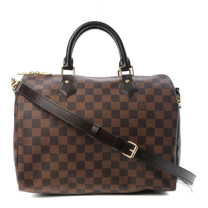 Louis Vuitton Damier Ebene Speedy Bandouliere 30 1 of 9