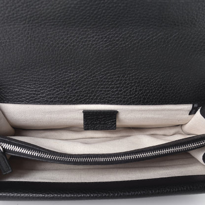 Gucci Pebbled Calfskin Small Dionysus Shoulder Bag Black 5 of 8