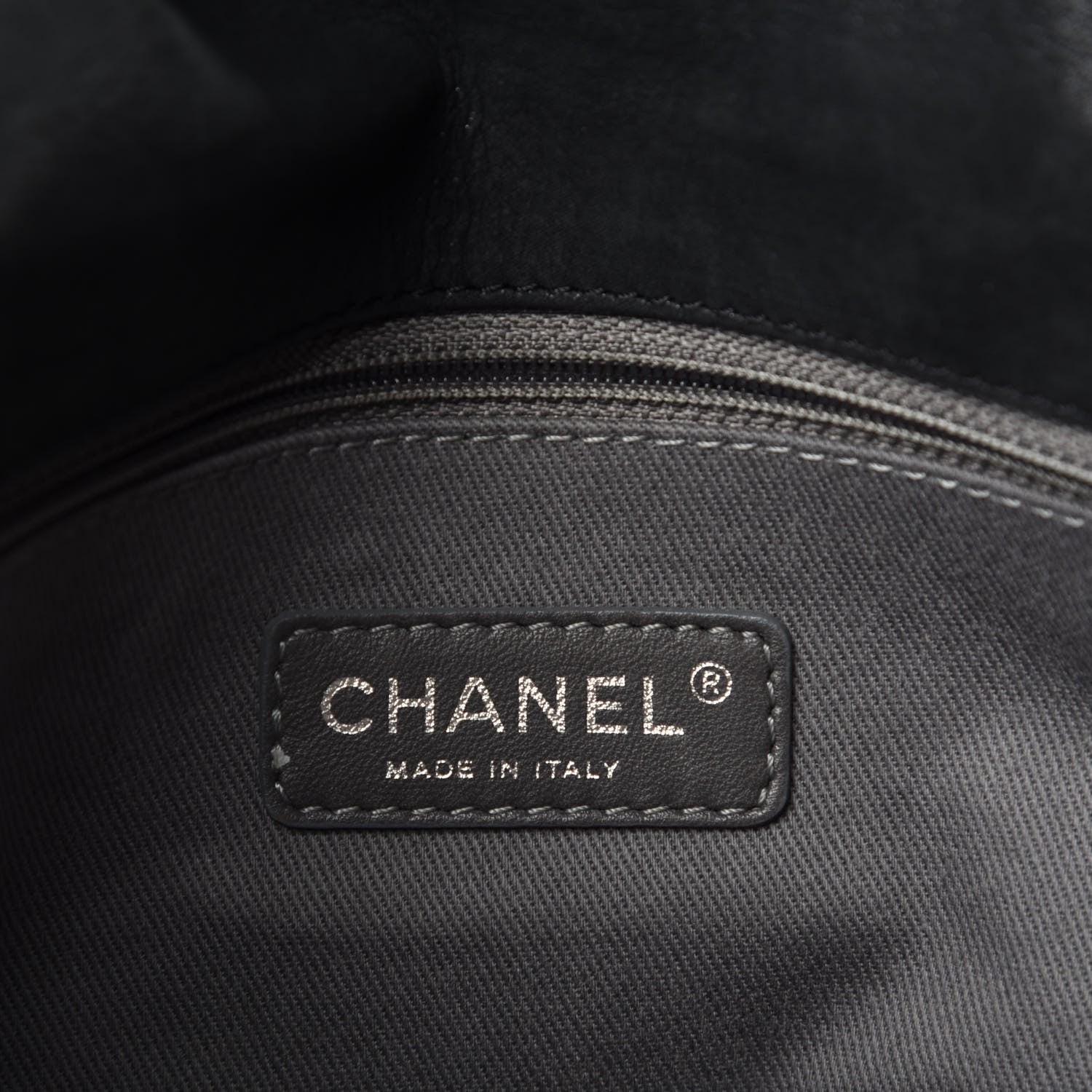 Chanel Iridescent Calfskin Glint Accordion Flap Black 6 of 11