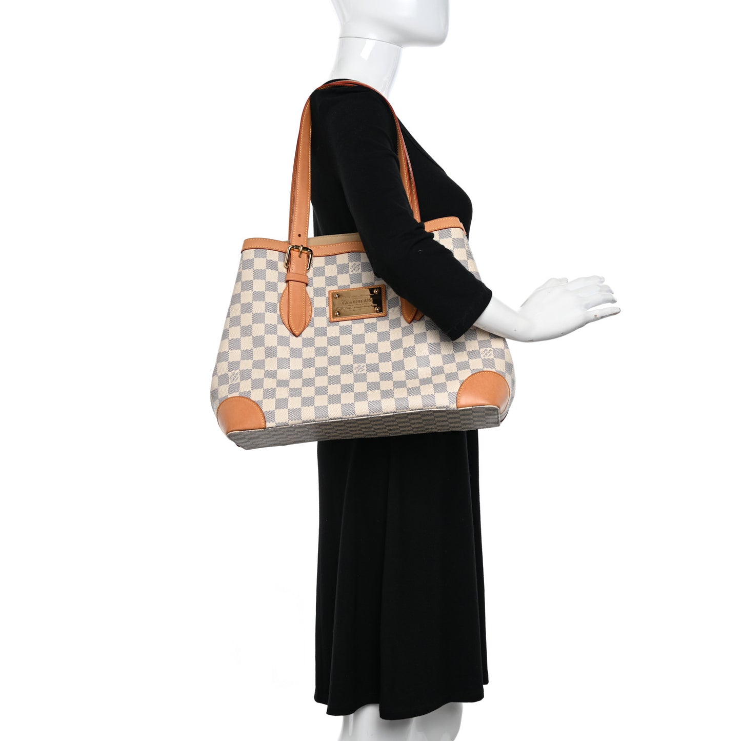 LOUIS VUITTON Damier Azur Hampstead MM