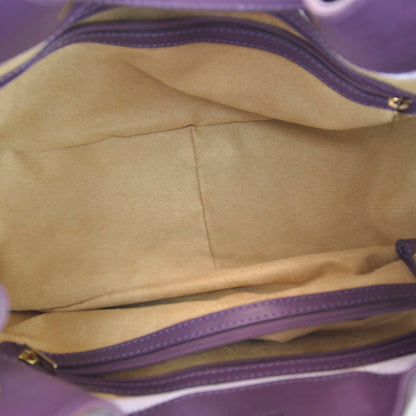 Jimmy Choo Leather Rhona Satchel Purple 7 of 8