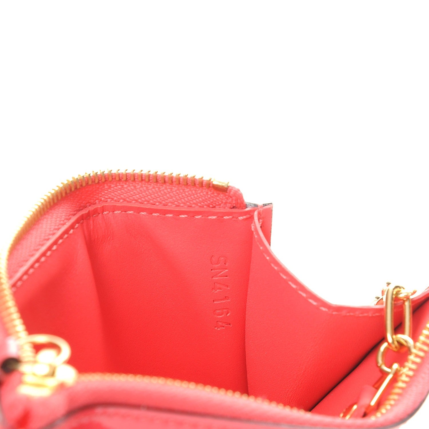 Louis Vuitton Vernis Key Pouch Rose Litchi 7 of 8