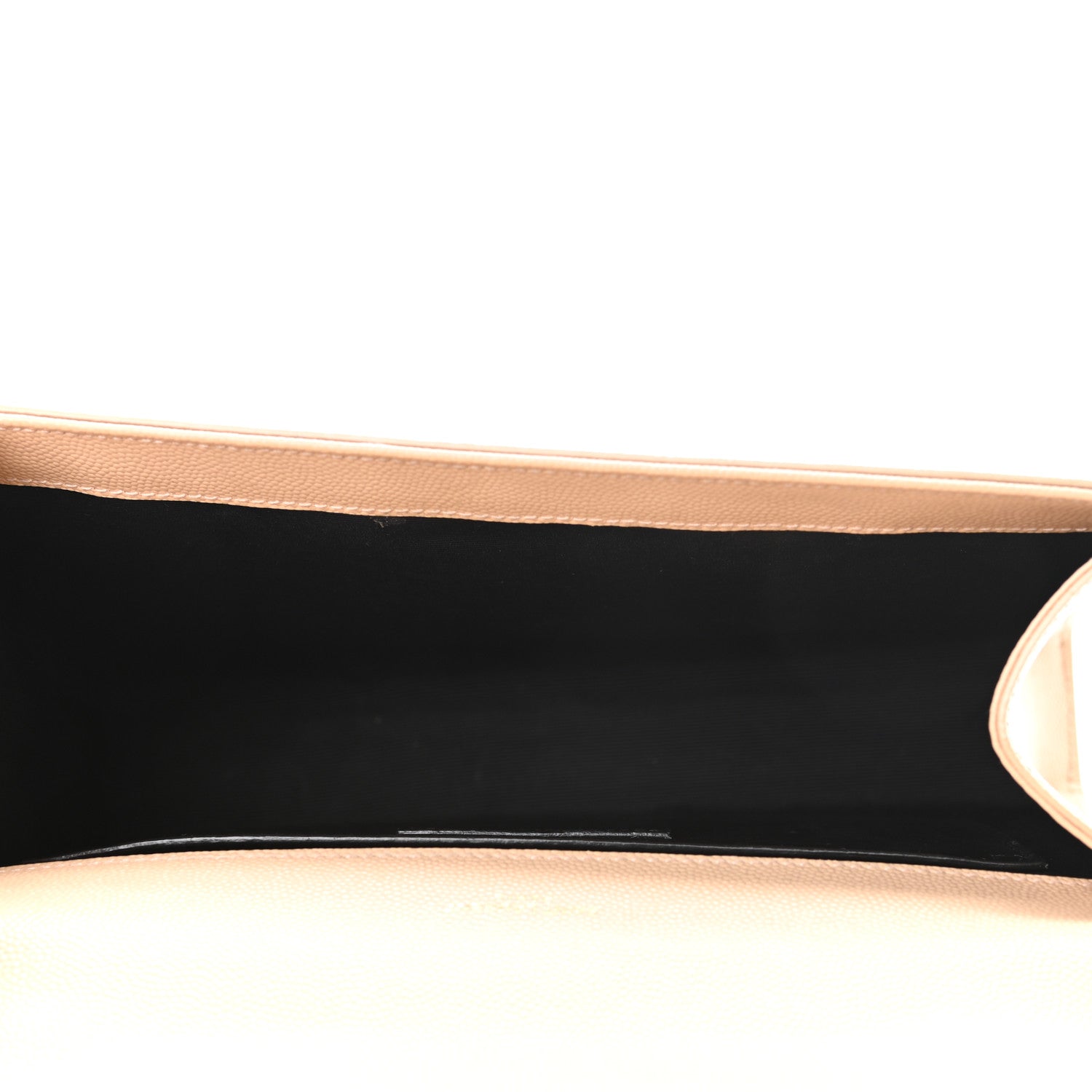 Saint Laurent Grain De Poudre Medium Monogram Kate Satchel Dark Beige 5 of 10