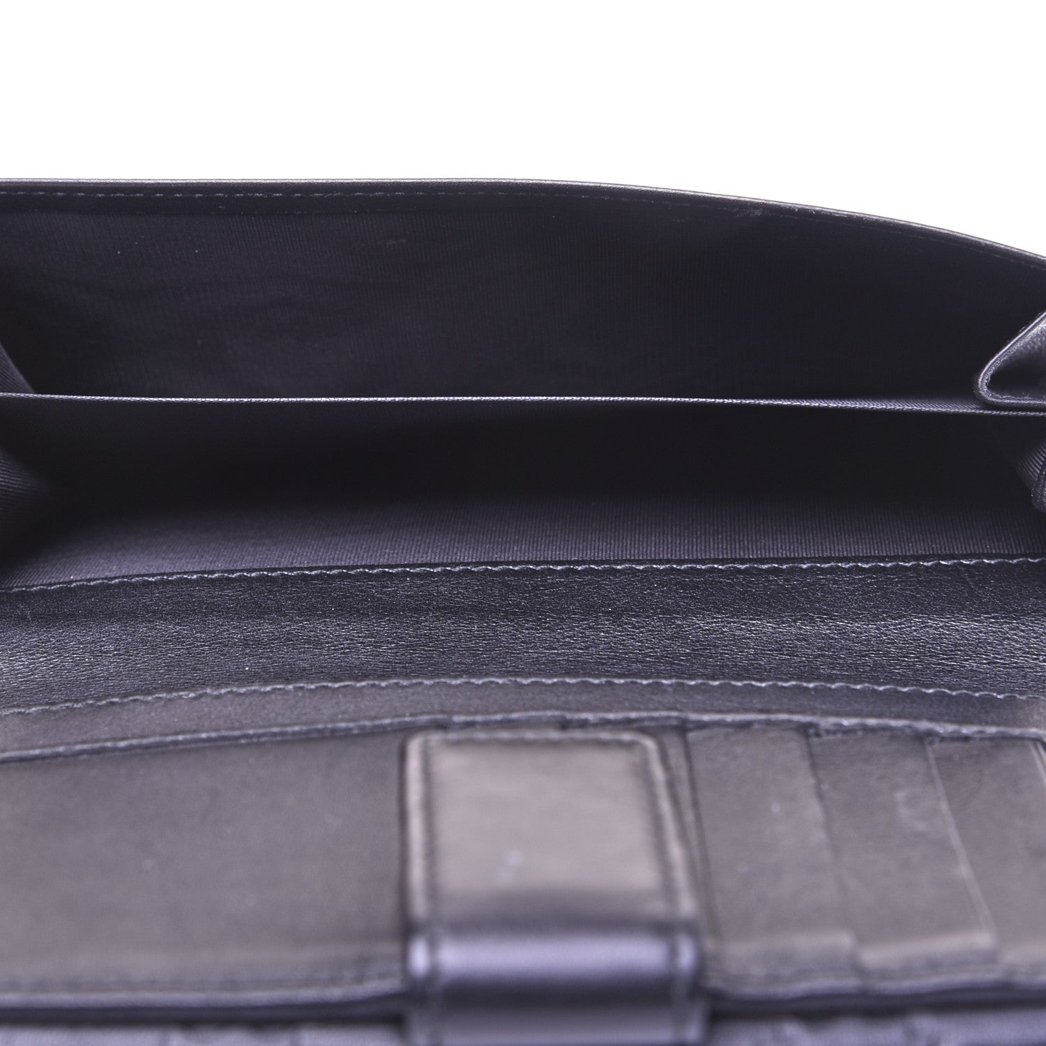 Gucci Guccissima Punch Continental Flap Wallet Black 12 of 17