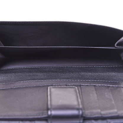 Gucci Guccissima Punch Continental Flap Wallet Black 12 of 17