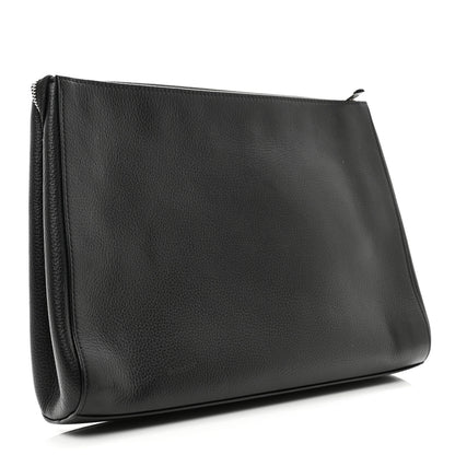 Chanel Grained Calfskin Large Neo Executive Cosmetic Case Black 3 of 7