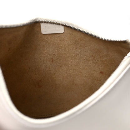 The Row Smooth Calfskin Half Moon Shoulder Bag New Ivory 11 of 14