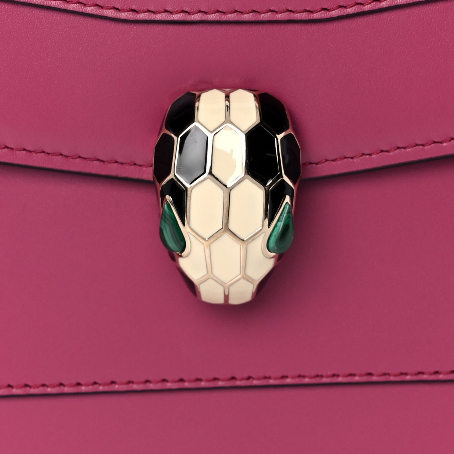 Calfskin Serpenti Forever Shoulder Bag Pink