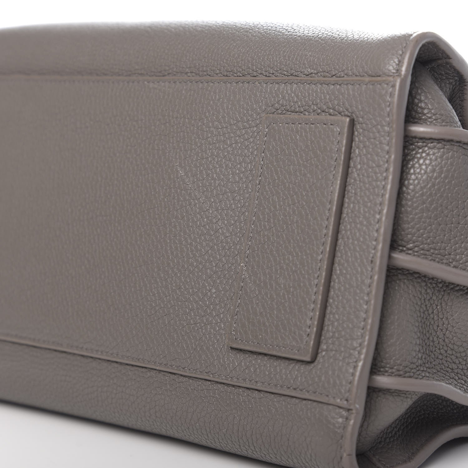 Saint Laurent Grained Calfskin Small Supple Sac De Jour Earth 11 of 12