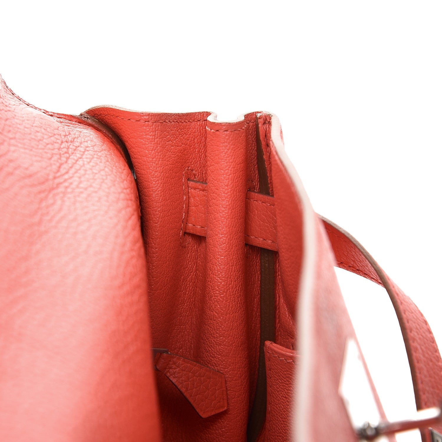 Hermes Togo Kelly Retourne 35 Geranium 19 of 36