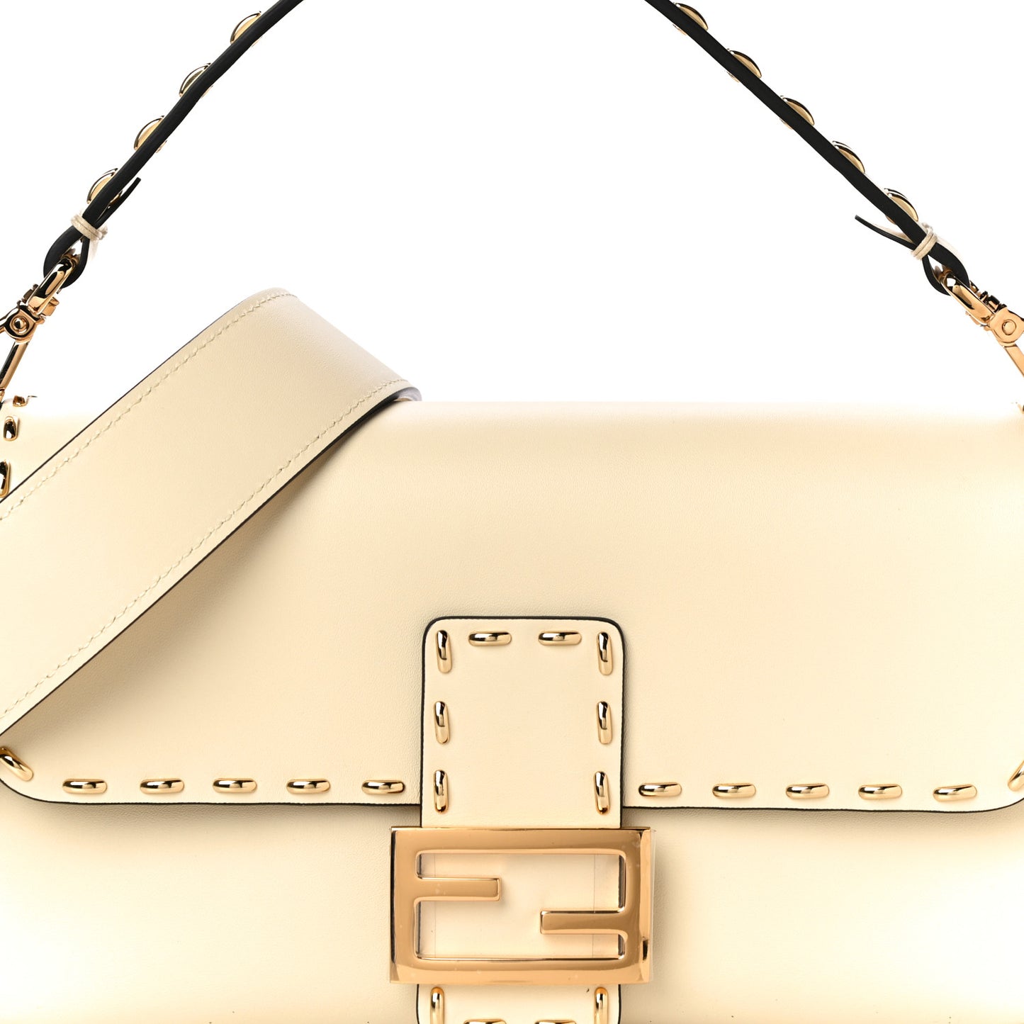 Vitello King Metal Stitch Baguette Pergamena