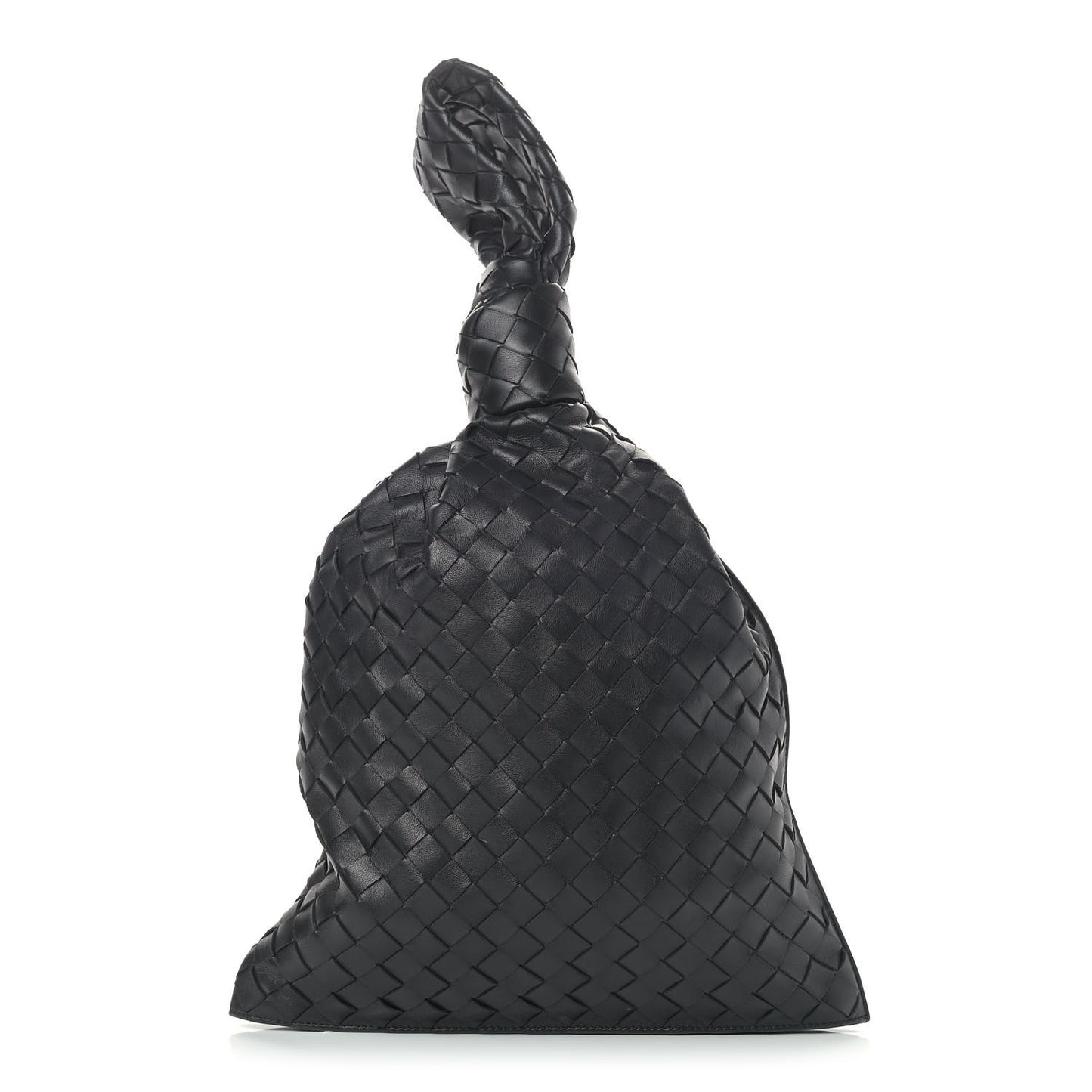 Nappa Intrecciato BV Twist Black