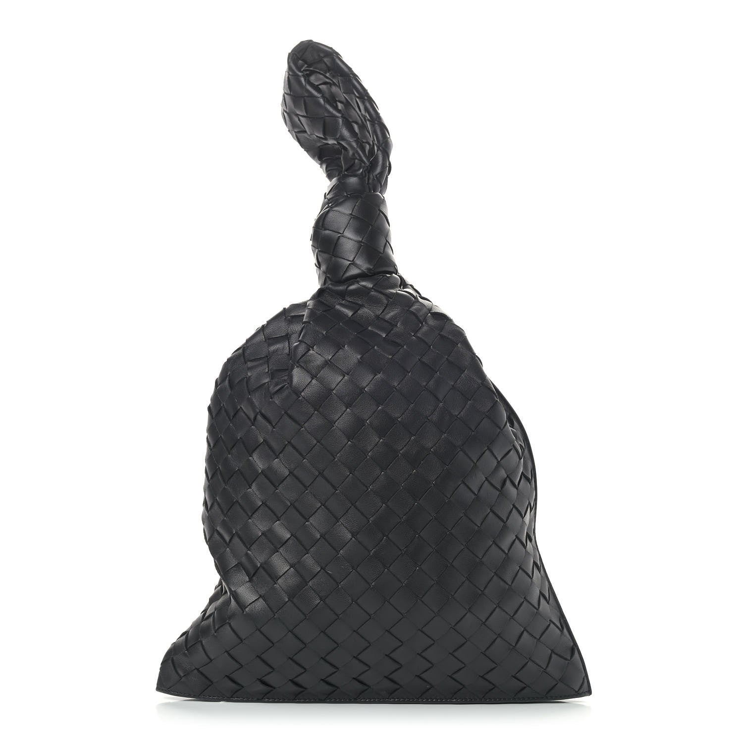 Bottega Veneta Nappa Intrecciato BV Twist Black 1 of 9