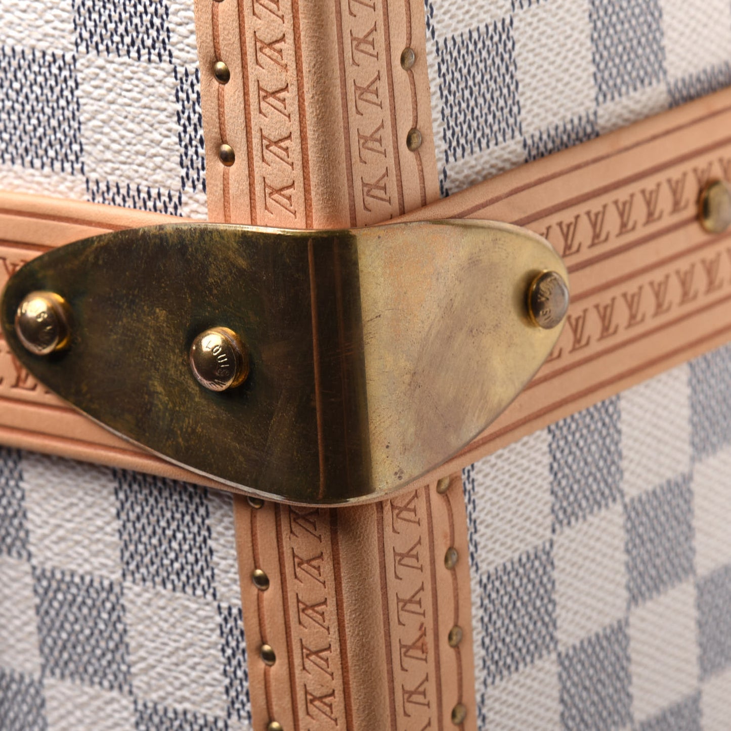 Damier Azur Gemine 8 Pairs Shoe Trunk