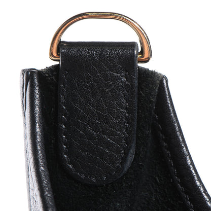 Hermes Taurillon Clemence Evelyne III PM Black 10 of 14