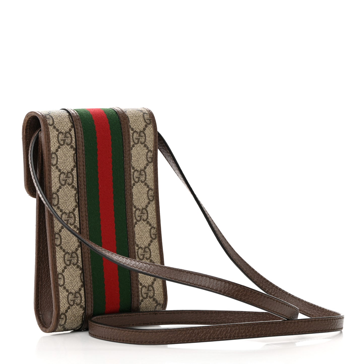 GG Supreme Monogram Web Mini Ophidia Crossbody Bag Beige New Acero