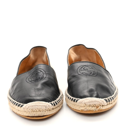 Gucci Nappa Canvas Espadrilles 35 Natural Black 3 of 11