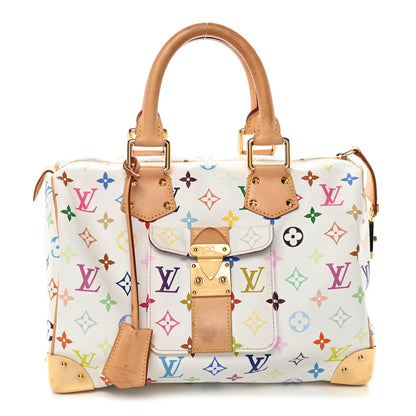 Louis Vuitton Monogram Multicolor Speedy 30 White 1 of 14