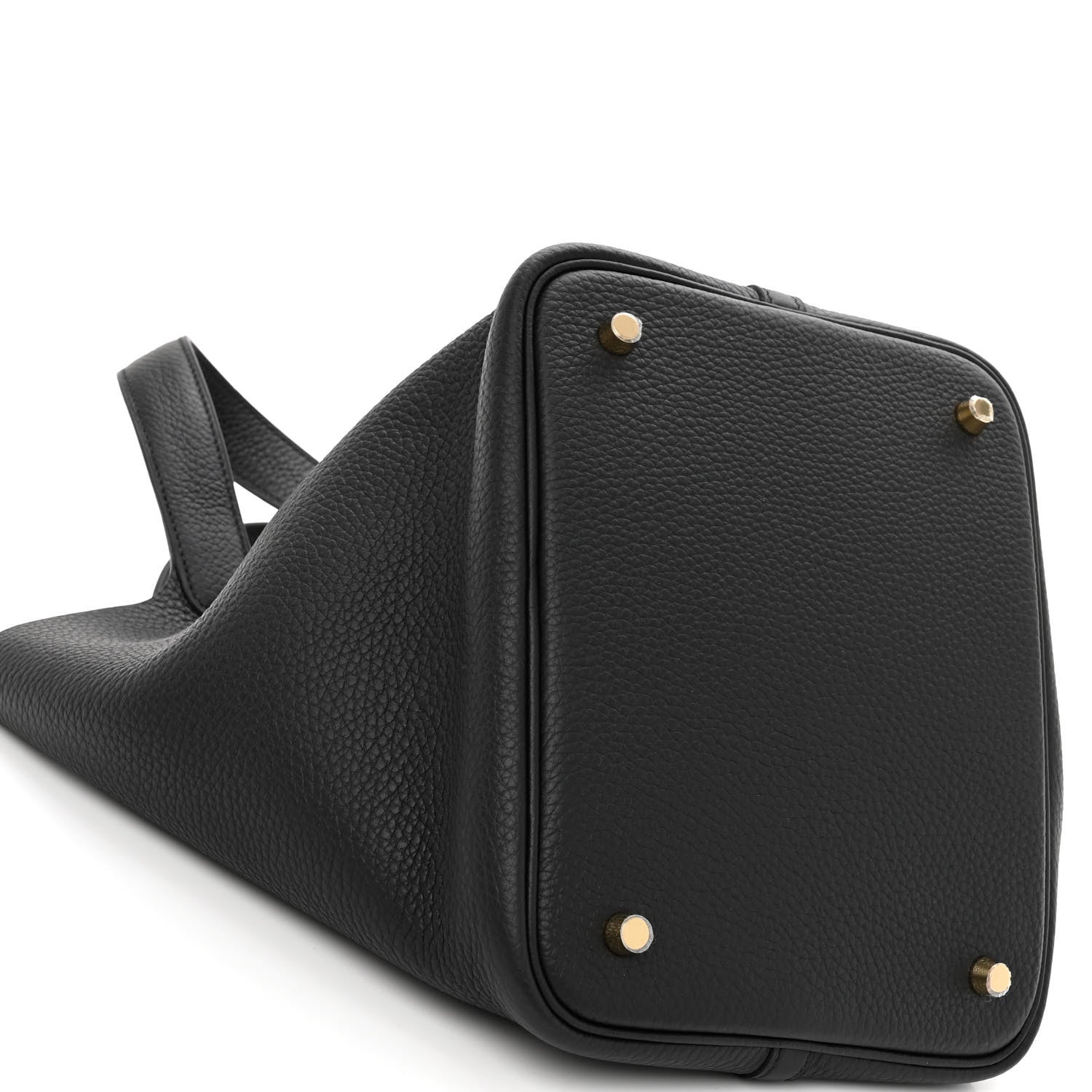 Hermes Taurillon Clemence Picotin Lock 22 MM Black 9 of 11