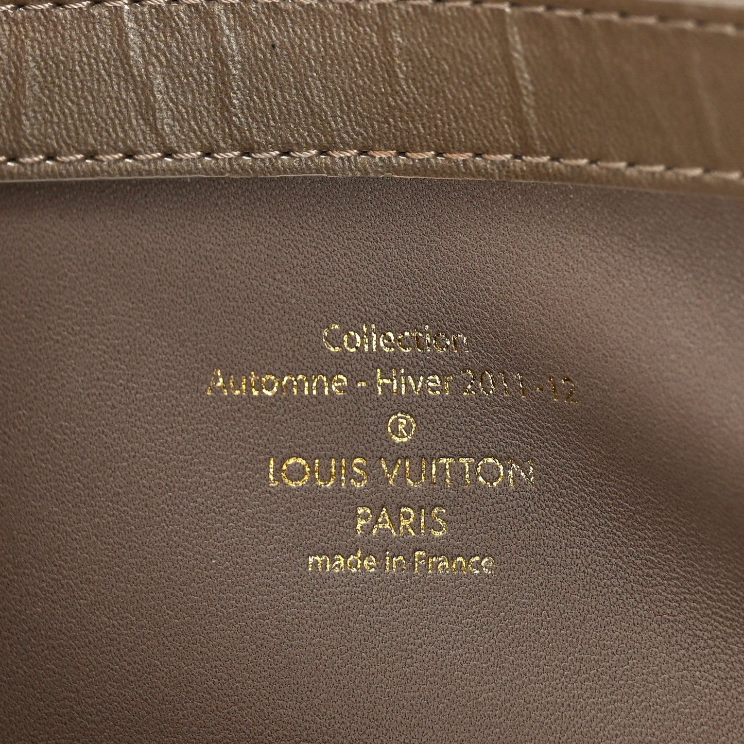 Patent Lambskin Fascination Lockit Gris
