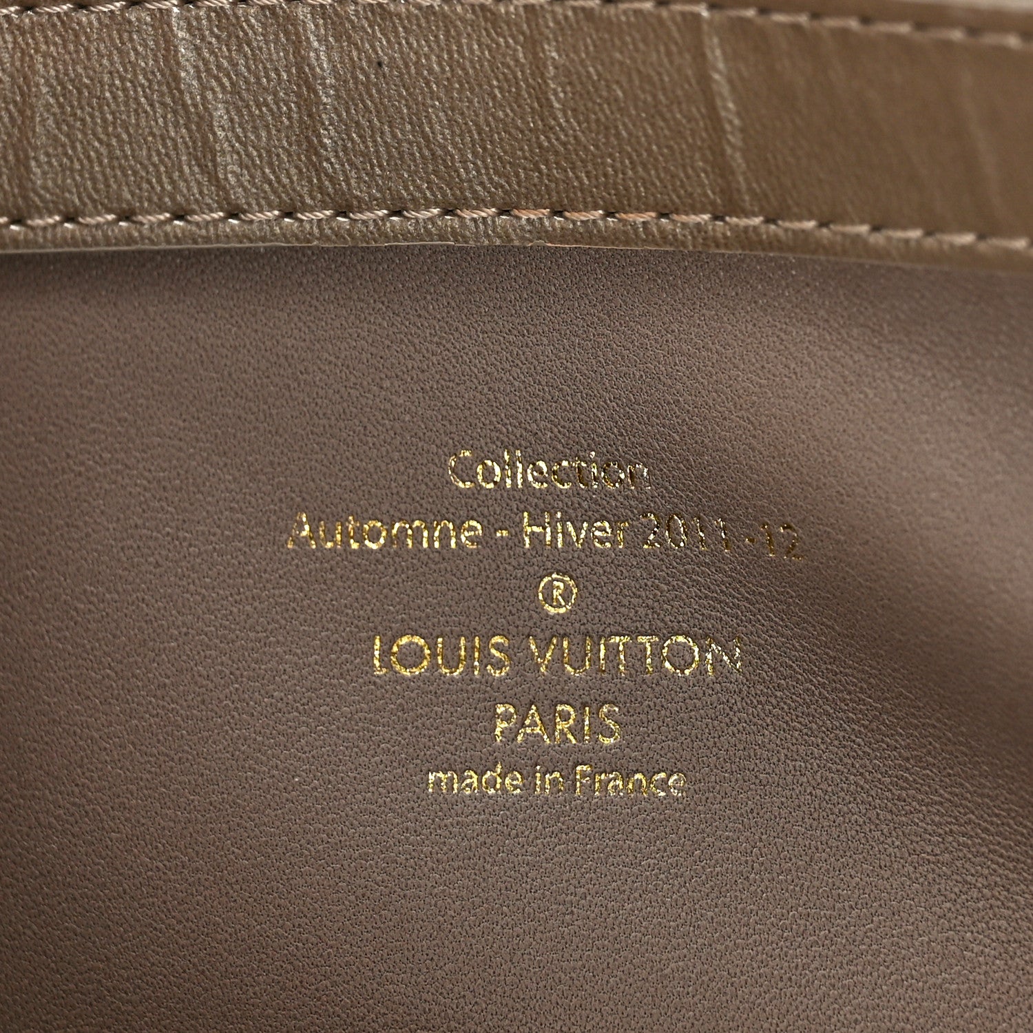 Louis Vuitton Patent Lambskin Fascination Lockit Gris 6 of 8