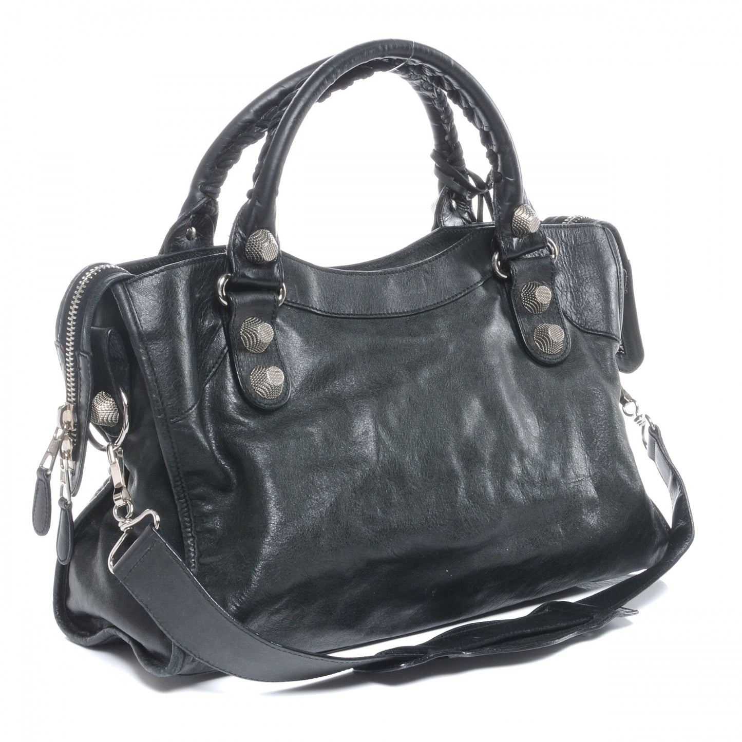 Agneau Giant 21 Silver Hardware City Black