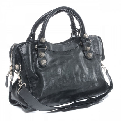 Balenciaga Agneau Giant 21 Silver Hardware City Black 3 of 7