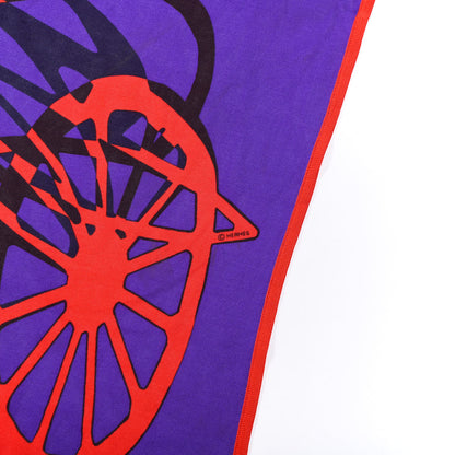 Hermes Silk Caleche Elastique Scarf 90 3 of 3