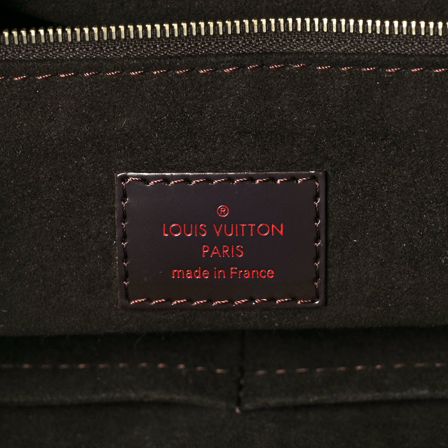 Louis Vuitton Damier Ebene Portobello GM 6 of 10
