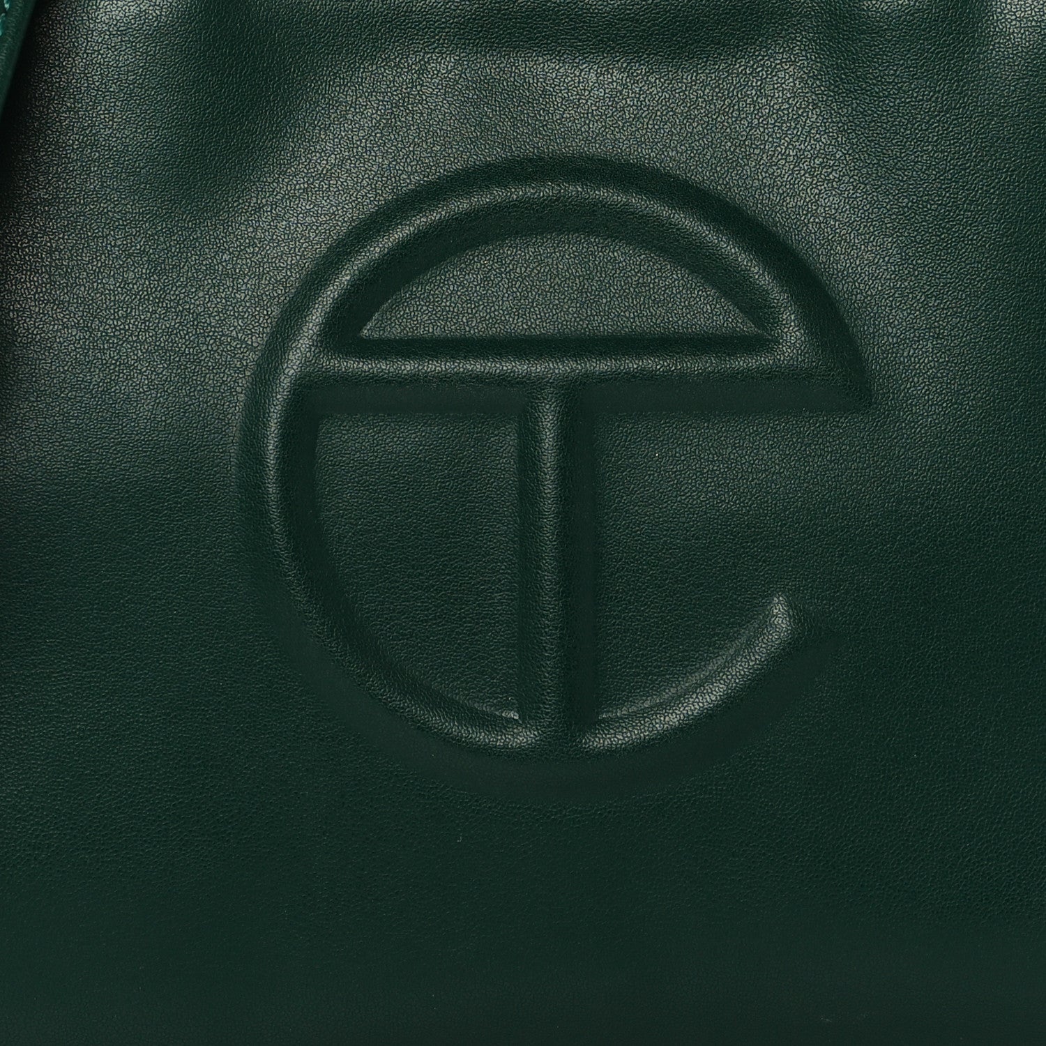 Telfar Vegan Leather Small Shopping Bag Dark Olive 7 of 9
