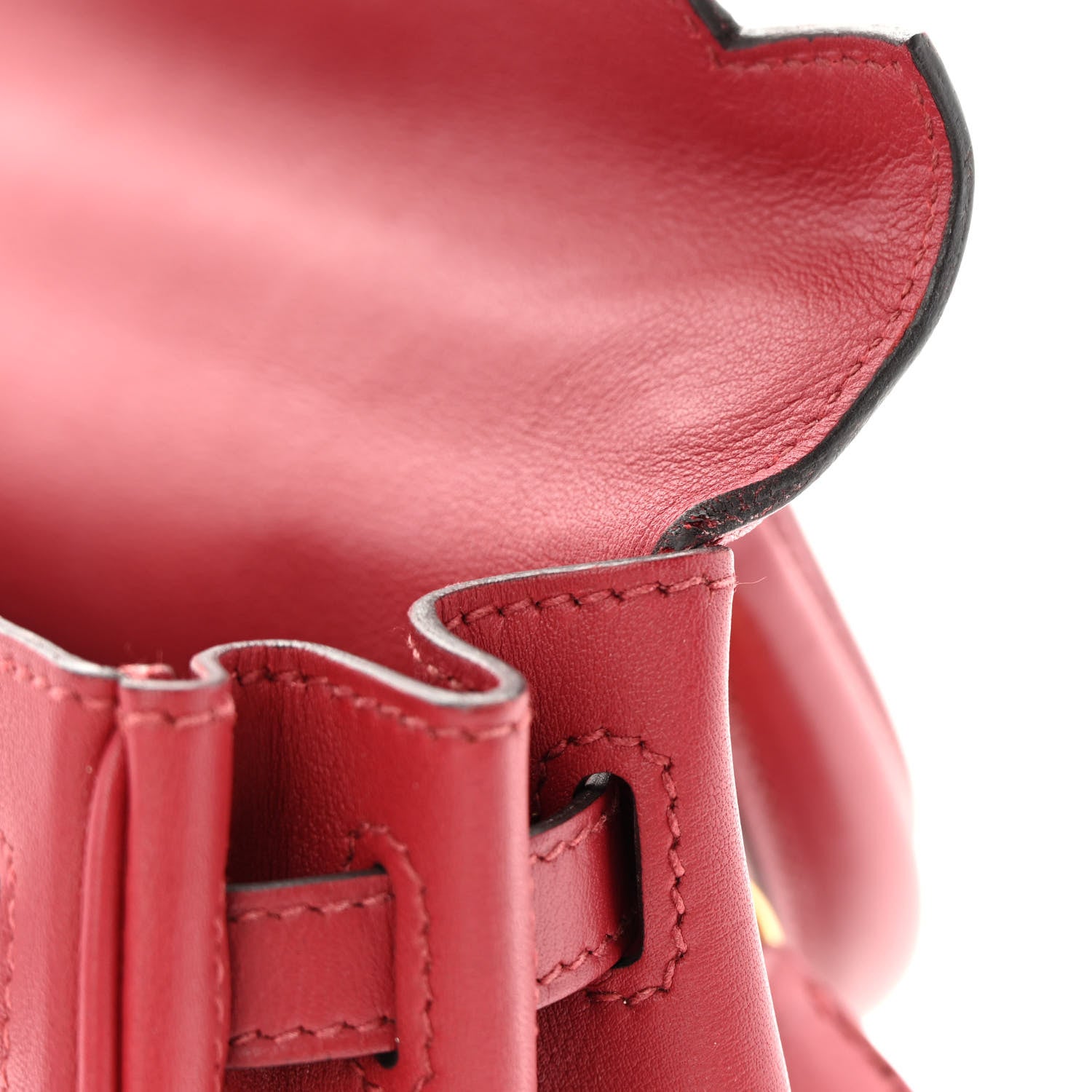 Hermes Swift Kelly Retourne 25 Rouge Grenat 11 of 15