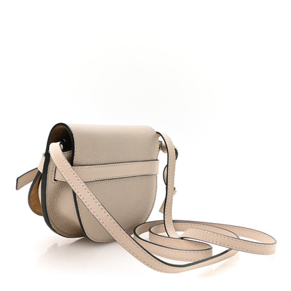 Loewe Grained Calfskin Mini Gate Crossbody Bag Light Oat 3 of 10
