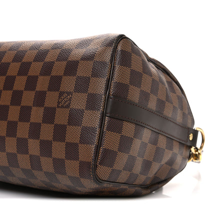 Louis Vuitton Damier Ebene Speedy Bandouliere 25 10 of 10