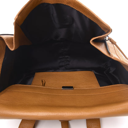 3.1 Phillip Lim 3.1 Textured Calfskin Large Pashli Satchel Amber 5 of 10