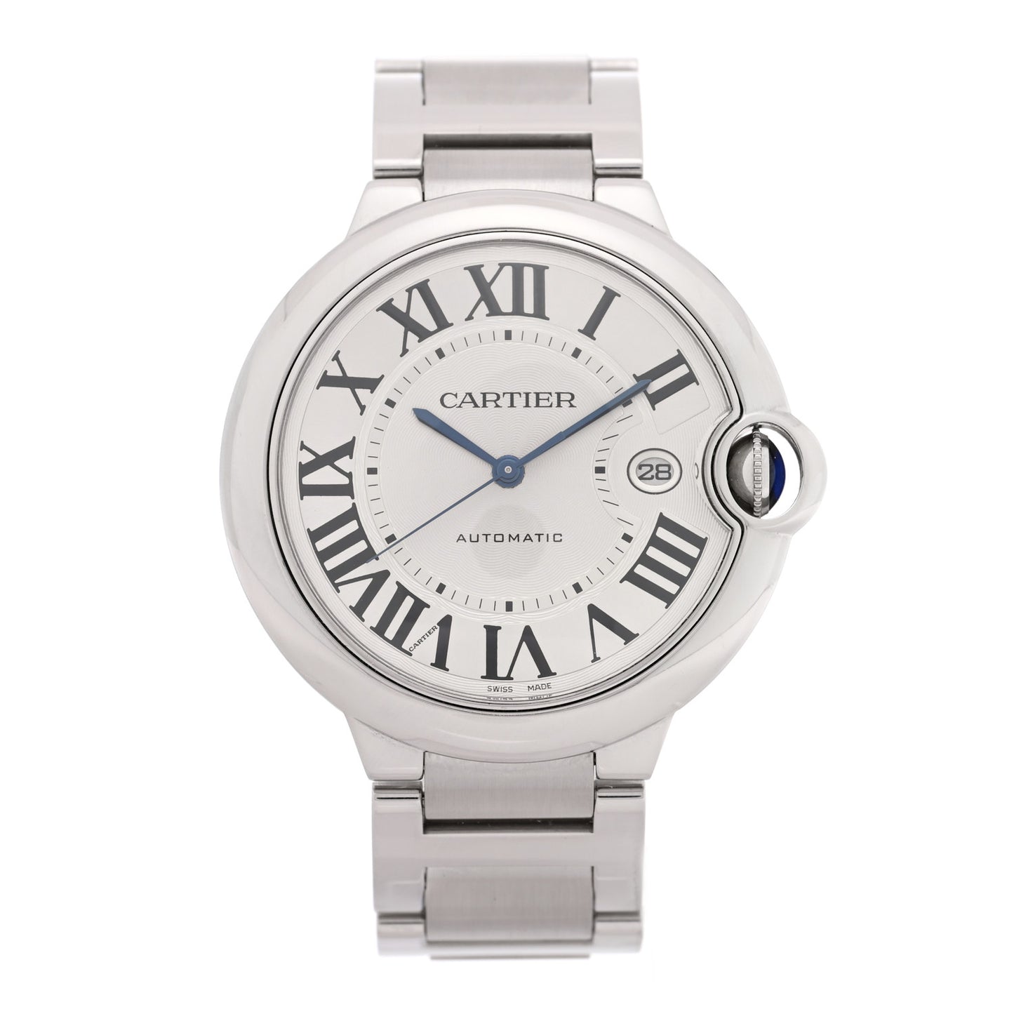 Stainless Steel 42mm Ballon Bleu De Cartier Automatic Watch