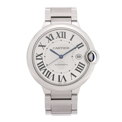 Cartier Stainless Steel 42mm Ballon Bleu De Cartier Automatic Watch 1 of 5