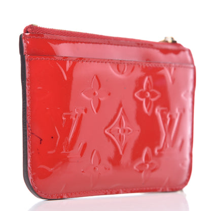 Louis Vuitton Vernis Key Pouch Cherry 3 of 11