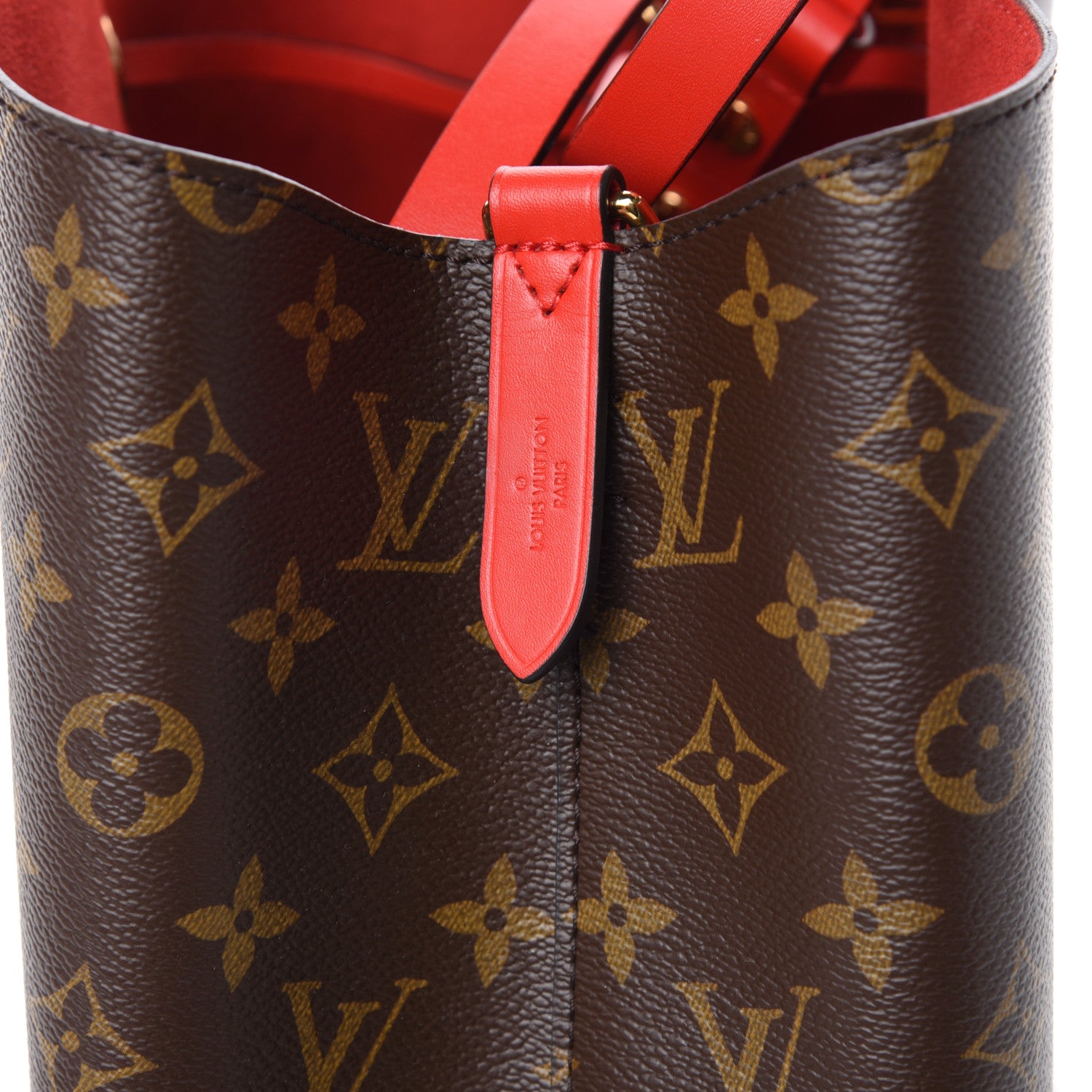 Louis Vuitton Monogram Neonoe MM Coquelicot 9 of 9