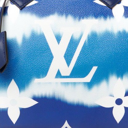Louis Vuitton Monogram Escale Speedy Bandouliere 30 Blue 11 of 13